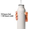 imageOXO Strive 24oz Insulated Water Bottle with Standard Lid  SlateQuartz