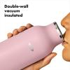 imageOXO Strive 24oz Insulated Water Bottle with Standard Lid  SlateRose Quartz