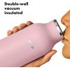 imageOXO Strive 24oz Insulated Water Bottle with Standard Lid  SlateRose Quartz