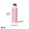 imageOXO Strive 24oz Insulated Water Bottle with Standard Lid  SlateRose Quartz