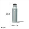 imageOXO Strive 24oz Insulated Water Bottle with Standard Lid  SlateSlate