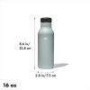 imageOXO Strive 24oz Insulated Water Bottle with Standard Lid  SlateSlate