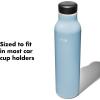 imageOXO Strive 24oz Insulated Water Bottle with Standard Lid  SlateTopaz Blue