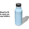 imageOXO Strive 24oz Insulated Water Bottle with Standard Lid  SlateTopaz Blue