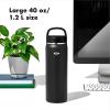 imageOXO Strive 40 oz Insulated Bottle with Handled Lid  Rose QuartzOnyx