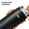 imageOXO Strive 40 oz Insulated Bottle with Handled Lid  Rose QuartzOnyx