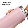 imageOXO Strive 40 oz Insulated Bottle with Handled Lid  Rose QuartzRose Quartz