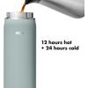 imageOXO Strive 40 oz Insulated Bottle with Handled Lid  Rose QuartzSlate