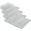 imageOXO Good Grips Compact Dish Rack Biscuit 1334quot x 1038quot x 312quot h for Storage1334 x 1038 x 312 h Pack of 4