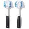 imageOXO Good Grips Dish Brush WhiteBlack 1EA1 EA Pack of 2