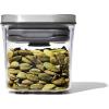 imageOXO Steel POP Coffee Container with Scoop 17 Qt for Coffee Tea and MoreGrey02 QT02 L