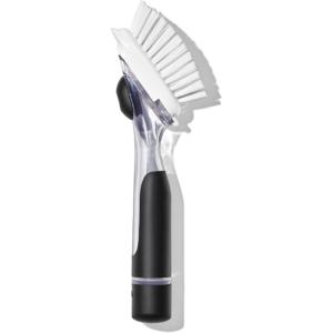 imageOXO Good Grips Soap Dispensing Dish Scrub Brush Cleaning Brush for KitchenBrush