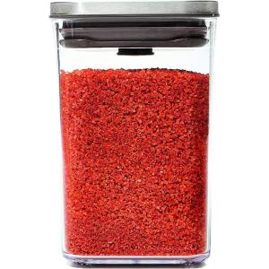 imageOXO Steel POP Coffee Container with Scoop 17 Qt for Coffee Tea and MoreGrey11 QT1 L