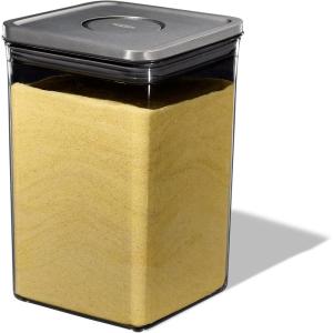 imageOXO Steel POP Coffee Container with Scoop 17 Qt for Coffee Tea and MoreGrey44 QT42 L
