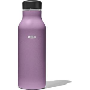 imageOXO Strive 24oz Insulated Water Bottle with Standard Lid  SlateAmethyst