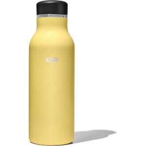 imageOXO Strive 24oz Insulated Water Bottle with Standard Lid  SlateCitrine