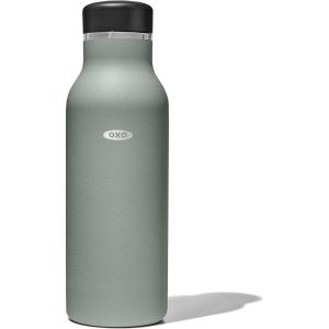 imageOXO Strive 24oz Insulated Water Bottle with Standard Lid  SlateJade