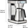 imageOXO Brew 12Cup Coffee Maker With Podless SingleServe FunctionSilverSilver