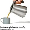 imageOXO Brew 12Cup Coffee Maker With Podless SingleServe FunctionSilverSilver