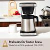 imageOXO Brew 8Cup Coffee Maker  SingleServe ampamp Carafe Thermal Stainless Steel SCA CertifiedStainless Steel