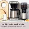 imageOXO Brew 8Cup Coffee Maker  SingleServe ampamp Carafe Thermal Stainless Steel SCA CertifiedStainless Steel