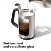 imageOXO Brew Stainless Steel French Press Coffee Maker  32ozOne Size
