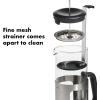imageOXO Brew Stainless Steel French Press Coffee Maker  32ozOne Size