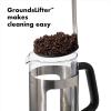 imageOXO Brew Stainless Steel French Press Coffee Maker  32ozOne Size