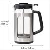 imageOXO Brew Stainless Steel French Press Coffee Maker  32ozOne Size