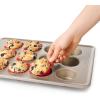 imageOXO Good Grips Silicone Baking Cups Pack of 12 Reusable BPAFree Dishwasher Safe NonStick Food Grade Cupcake Cups Muffin Cups Cupcake Liners Muffin Liners