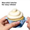 imageOXO Good Grips Silicone Baking Cups Pack of 12 Reusable BPAFree Dishwasher Safe NonStick Food Grade Cupcake Cups Muffin Cups Cupcake Liners Muffin LinersBaking Cups  12