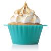 imageOXO Good Grips Silicone Baking Cups Pack of 12 Reusable BPAFree Dishwasher Safe NonStick Food Grade Cupcake Cups Muffin Cups Cupcake Liners Muffin Liners