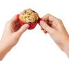 imageOXO Good Grips Silicone Baking Cups Pack of 12 Reusable BPAFree Dishwasher Safe NonStick Food Grade Cupcake Cups Muffin Cups Cupcake Liners Muffin Liners