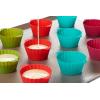 imageOXO Good Grips Silicone Baking Cups Pack of 12 Reusable BPAFree Dishwasher Safe NonStick Food Grade Cupcake Cups Muffin Cups Cupcake Liners Muffin Liners