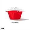 imageOXO Good Grips Silicone Baking Cups Pack of 12 Reusable BPAFree Dishwasher Safe NonStick Food Grade Cupcake Cups Muffin Cups Cupcake Liners Muffin LinersBaking Cups  12