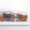 imageOXO Good Grips 30 Qt POP Medium Cookie Jar  Airtight Food Storage  for Snacks and More White and ClearMedium Jar  3 Qt