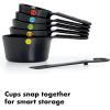 imageOXO Good Grips 6 Piece Plastic Measuring Cups