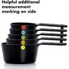 imageOXO Good Grips 6 Piece Plastic Measuring Cups