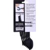 imageOXO Good Grips 6Piece Plastic Measuring Spoons with Scraper WhiteBlack