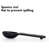 imageOXO Good Grips 6Piece Plastic Measuring Spoons with Scraper WhiteBlack