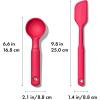 imageOXO Good Grips Medium Silicone Cookie Scoop ampamp Small Spatula Set