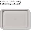 imageOXO Good Grips NonStick Pro Ceramic Coated Metal Bakeware 1Lb Loaf Pan  BiscuitBiscuit