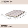 imageOXO Good Grips NonStick Pro Ceramic Coated Metal Bakeware 1Lb Loaf Pan  BiscuitBiscuit