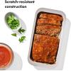 imageOXO Good Grips NonStick Pro Ceramic Coated Metal Bakeware 1Lb Loaf Pan  BiscuitBiscuit