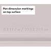 imageOXO Good Grips NonStick Pro Ceramic Coated Metal Bakeware 1Lb Loaf Pan  BiscuitBiscuit