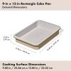 imageOXO Good Grips NonStick Pro Ceramic Coated Metal Bakeware 1Lb Loaf Pan  BiscuitBiscuit