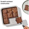 imageOXO Good Grips NonStick Pro Ceramic Coated Metal Bakeware 1Lb Loaf Pan  BiscuitBiscuit