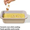 imageOXO Good Grips NonStick Pro Ceramic Coated Metal Bakeware 1Lb Loaf Pan  BiscuitBiscuit