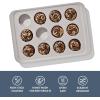 imageOXO Good Grips NonStick Pro Ceramic Coated Metal Bakeware 1Lb Loaf Pan  BiscuitStorm Blue