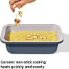 imageOXO Good Grips NonStick Pro Ceramic Coated Metal Bakeware 1Lb Loaf Pan  BiscuitStorm Blue